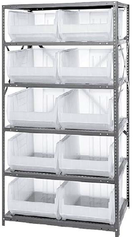 Clear-View Heavy-Duty Steel Units With Hulk 24