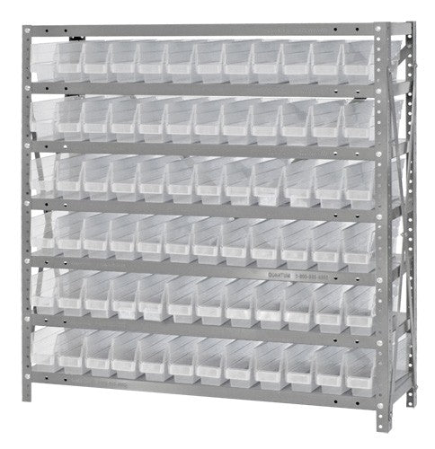 Clear-View Shelf Bin Unit 1239-100CL