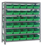 Steel Shelf Bin Unit 1239-102