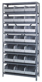 Stackable Shelf Bin Steel Shelving System 1275-425