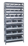 Stackable Shelf Bin Steel Shelving System 2475-483485