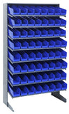 Economy 4" Shelf Bin Sloped Shelving Systems  QPRS-103