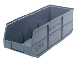 Stackable Shelf Bin 20-1/2" x 8-1/4" x 7" SSB483 ( Case of 6)