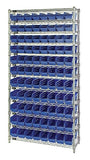 Economy 4" Shelf Bin Wire Shelving Systems  WR12-103