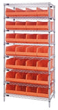 Stackable Shelf Bin Wire Shelving Packages WR8-423