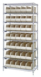 Stackable Shelf Bin Wire Shelving Packages WR8-441