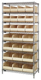 Stackable Shelf Bin Wire Shelving Packages WR8-483485